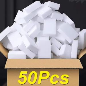 20/50Pcs Magic Melamine Sponge Bulk / Kitchen Sponge Eraser / Water Absorbent Dishwashing Sponge / Grease Dirt Stain Removal Cleaner / for Home Bathroom Cleaning Tools