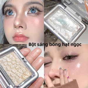 Phấn Lấp Lánh LEEINTO Natural 3D Highlighter Powder Phấn Nền Da Mặt Làm Sáng Màu Da Thiết Lập Lâu Trôi Tẩy Trang Dạng Bột