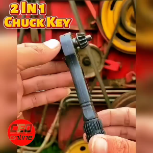 CEO 🇲🇾 2 in 1 Drill Chuck Key Ratchet Spanner Wrench Hand Drill Chuck Key Drill Electric Ratchet Wrench Spanner Tool