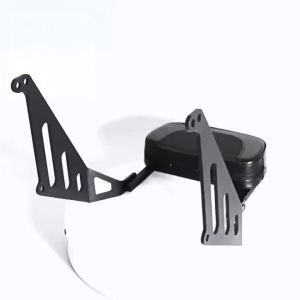 Motorcycle Rear Passenger Backrest Sissy Bar Handrail Bracket For Honda Rebel 1100 CMX1100 CM1100 Seat Rest Cushion Pad