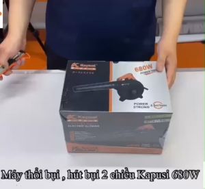 Máy thổi bụi và hút bụi 2 chiều Kapusi Nhật Bản 680W lõi đồng 100%