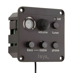 Acoustic Guitar Pickup Mic Blend Preamp Piezo Pickup Classic Acoustic Guitar EQ Tuner Piezo Pickup for Fishman ISYS+ Accessories