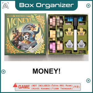 Money! Board Game Box Organizer Insert