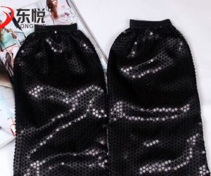 1pair Sequins Leg Warmers Sparkle Leg Sleeves Dance Party Knee Leg Socks