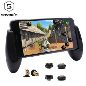 Pubg Controller Metal Pubg Mobile Trigger Fire Button Aim Key Mini Gamepad Android Gaming Joystick for Phone L1R1 for iPhone 7