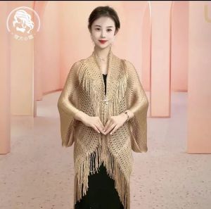 Nữ Dài Đá Mỏng Dài Lụa Khăn Choàng Фенкалеk-phong Cách Hình Chữ Nhật Polyester Sợi Màu Nguyên Chất Tua Rua Xuân Thu Thanh Niên Phụ Kiện Thời Trang