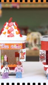 Mainan Edukasi Anak Sembo Block Brick Cola Store Mini World Shop 601056