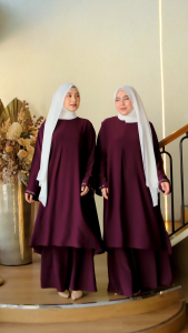ADIVA SETELAN ROK MALAYSIA BY DIANAURA SET ROK LEBAR