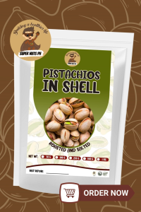 SuperNuts PH Premium Pistachios in Shell | Roasted & Salted Pistachio Nuts | Crunchy Healthy Snack | 100g 250g 500g 1kg