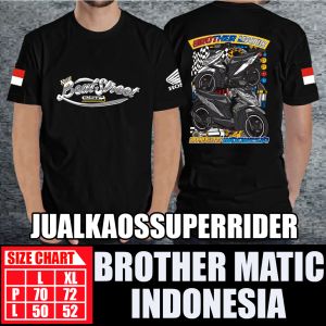 BAJU KAOS DISTRO BEAT STREET BROTHER MATIC BLACK