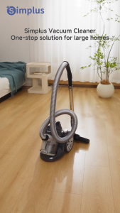 [New Launch] Simplus Canister Vacuum Cleaner | 28000Pa Suction Power | 2L Dust Cap | 5 Layer Filtration XCQH019