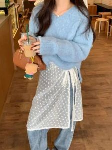 Street Style One-Piece Embroidered Lace Mini Skirt Short Skirts Layered Design No Lining mid Waist A-Line Skirt Polyester Fabric