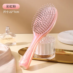 Womens Home Use Air Cushion Comb Massage Comb Long Straight Hair Curling Comb Volumizing Comb Professional Hair Care Tool