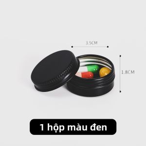 OUFENGHUADU | Hộp Đựng Viên Thuốc Di Động Nhẹ và Kín