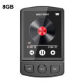 APWIKOGER Máy Nghe Nhạc MP3 Di Động Kẹp Thể Thao Máy Nghe Nhạc Có Âm Thanh HiFi Bluetooth 5.2 Màn Hình 1.8Inch Đài FM Chức Năng Sách Điện Tử Nhẹ Máy Nghe Nhạc Dành Cho Học Sinh Sinh Viên. 
