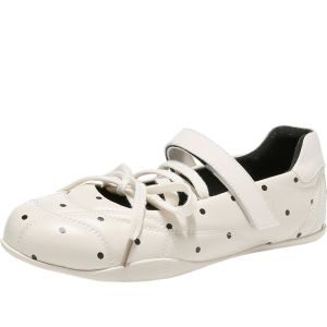Agsdon | Polka Dot Breathable Mary Jane Shoes For Dress Match