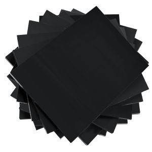 1-5pcs thickness 0.5mm/1mm/1mm/1.5mm/2mm white/black abs plastic plate model sheet DIY model material material parts 100x100mm