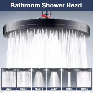 Shower Head Household Pressurized Shower Top Spray Bath Shower Single Head Large Shower Head Shower Accessories