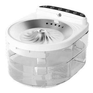 2500mAh Pet Water Fountain With Smart Sensor Wireless Rechargeable Cat and Dog Water Dispenser 3000ML