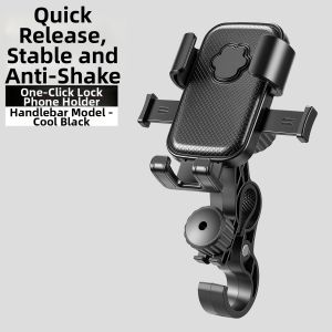TOOKTRO | Vibration-resistant Navigation Phone Mount for Bicycles E-bikes Motorcycles