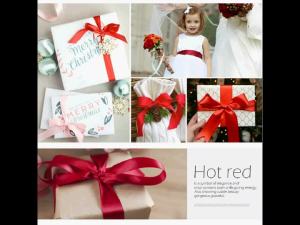 Ruộng Băng Grosgrain 10 Mét Rộng 3/4 Inch Chất Liệu Polyester Dùng Làm Nơ Tóc Trang Trí Đám Cưới Thủ Công DIY Gói Quà - Ruộng Băng Hai Mặt Cổ Điển