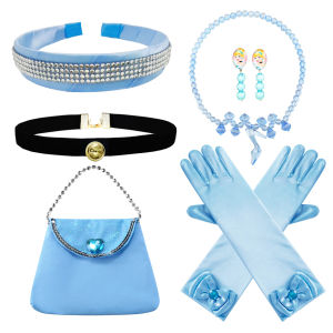 Cinderella Girl Dress Halloween Princess Cosplay Ball Gowns Baby Christmas Costume Birthday Party Gift 2-10T Sequins Pumpkin