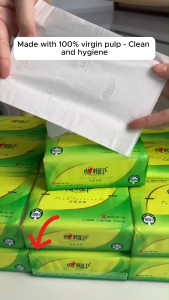 【6000Sheets】Hearttex Facial Tissue Paper 3ply 100s x 20packs of 1 Carton Soft Pack 心相印 抽纸