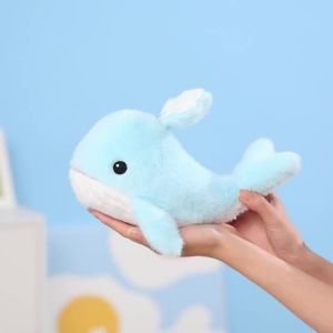 25Cm Hoạt Hình Cá Voi Sang Trọng Búp Bê Gối Nhồi Bông Dễ Thương Cá Voi Sát Thủ Động Vật Biển Đồ Chơi Trang Trí Nhà Cửa Và Quà Tặng Cho Trẻ Em