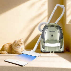 Panasonic | Strong Suction Portable Vacuum Cleaner for Cat Hair and Carpets