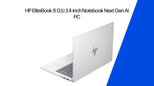 HP EliteBook 8 G1i 14 inch Notebook Next Gen AI PC Silver | Intel Core Ultra 5 | 14" diagonal WUXGA display | Intel ARC Graphics | 32GB RAM | 512 GB SSD | Windows 11 Pro