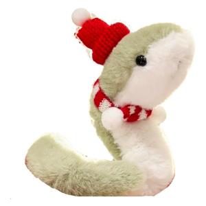 WEIBAI | Cute Coiled Snake Plush Toy
