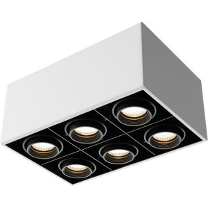 LED Recessed Ceiling Light Cob Long Rectangle Four-Head