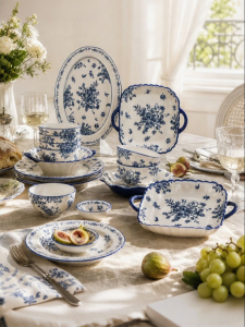 mornenjoy | Glazed Porcelain Tableware Set