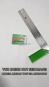 SIKU TUKANG BODY JUMBO TEBAL 12 INCH / ALAT GARIS PENGGARIS TUKANG UKUR TERMURAH BESI ANTI KARAT 100