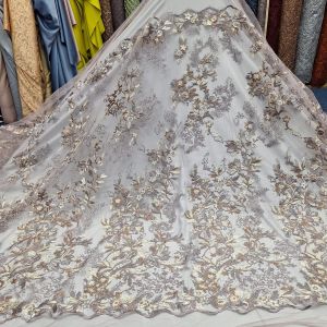 TILLE BORDIR MOTIF TERBARU ( HARGA PER SETENGAH METER 1/2M )COD