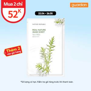 Mặt Nạ Real Nature Mask Sheet Nature Republic 23Ml