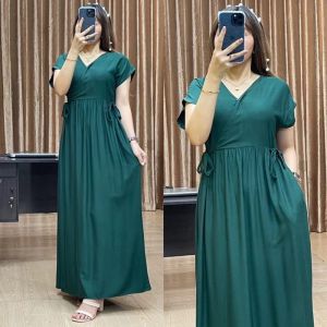 DASTER VERA RAYON LONG DRESS HOMEDRES // DASTER KIMONO RAYON TWILL PREMIUM