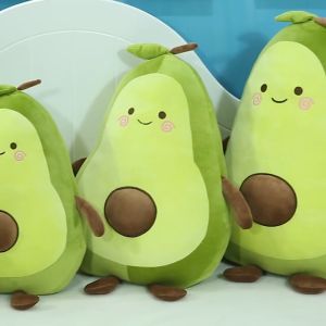 Gối ôm gối tựa lưng trái bơ dài bơ tròn (50cm---1m1) vải miniso mềm mịn êm ái hàng loại 1 cao cấp siêu xịn