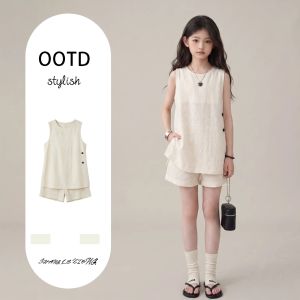 SHANGLEXIONG | Bộ Đồ Trẻ Em Cho Bé Gái