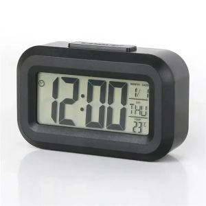 LED Digital Alarm Clock with Temperature Timing Function Multifunctional Desktop Timer for Kitchen Bedroom Office Home Decor