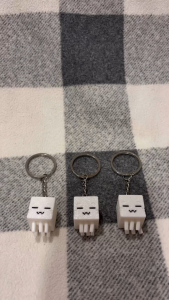 Articulated toy and keychain