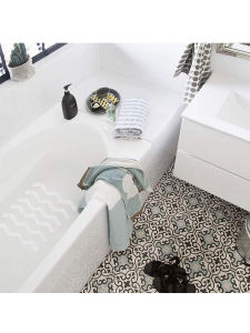24pcs Indoor Floor Anti Slip Shower Stickers Bathroom Anti Slip Strips PEVA Transparent Bathtub Anti Slip Sticker Tape Simple