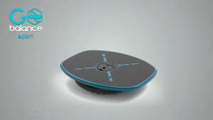 GoBalance Sports Board - App-Enabled Balance Board. Smart Bluetooth Sensor 12 FREE Interactive Games - Fun Balance Training and Home Gym Workout! Boost Coordination & Strength for Teens and Adults