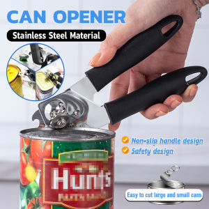 Talao Stainless Steel Can Opener Bottle Opener Kit kitchen tools Kitchen Craft Easy Grip