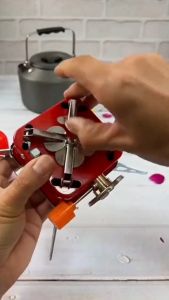 Bếp ga mini gấp gọn tiện dụng đi du lịch dã ngoại phượt cắm trại camping bếp gas xếp gọn siêu nhỏ bếp gaz thu gọn