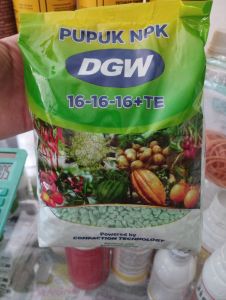 PUPUK NPK DGW 16-16-16+TE SEPERTI NPK TAWON