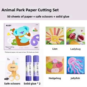 Joan Miro | Fun Educational 3D Origami and Paper Cutting Kit for Kids