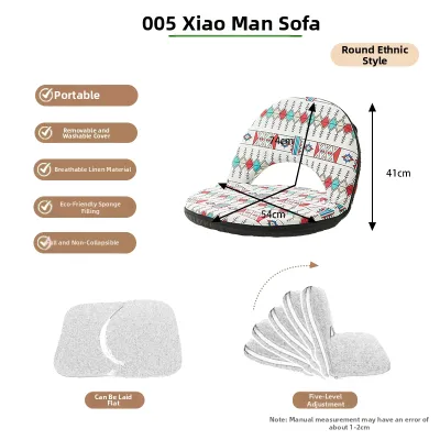 Foldable Reading Sofa Childrens Dormitory Bed Backrest Chair Nursing Chair Tatami Style Lazy Sofa Modern Simple Design