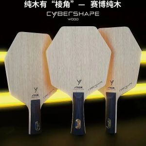 STIGA-Cyber Six Pure Wood Table Tennis Racket Professional Racquet