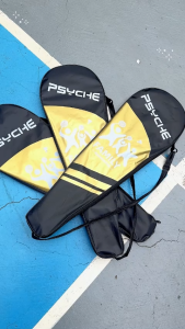 PSYCHE 2Pcs Badminton Racket for Kids Specially Designed for Elementary Students Ages 6–12 Beginners Adult Friendly (Free 3 Shuttlecocks + Bag)